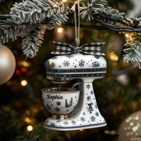 Christmas Baking, Home Decor, Christmas Ornament, Personalized Ornament